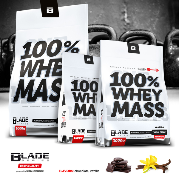 100% Whey Mass - 6000g