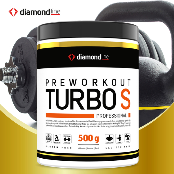 PREWORKOUT TURBO S - 500g