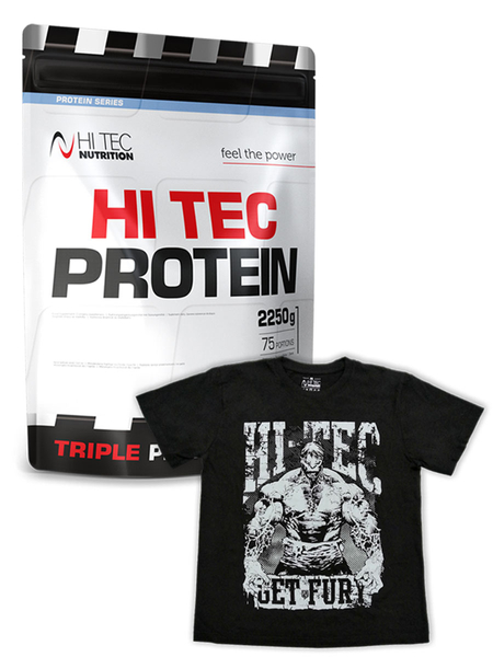 Hi Tec Protein - 2250g + T-shirt GRATIS