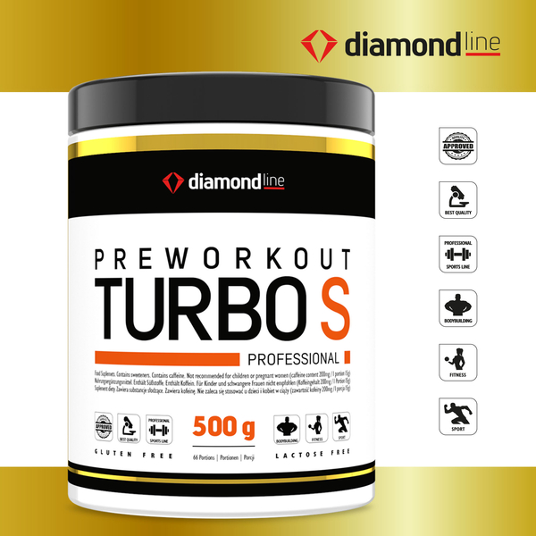 PREWORKOUT TURBO S - 500g