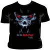 T-Shirt męski z nadrukiem Black Devil