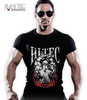 T-shirt męski nadruk HI TEC MUSCULAR MAN