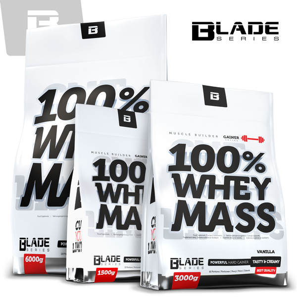 100% Whey Mass - 6000g