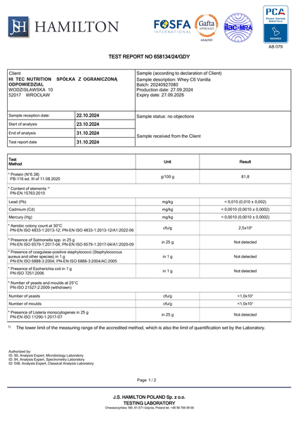 Whey C-6 - 1000g